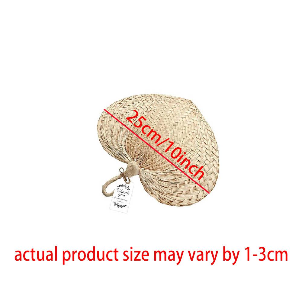 12/24 Natural Raffia Fans Wedding Fans for guests Palm Leaf Hand Fans with String and Label for Wedding Beach Havana Party 12pcs
12/24 Natural Raffia Fans Wedding Fans for guests Palm Leaf Hand Fans with String and Label for Wedding Beach Havana Party 12pcs