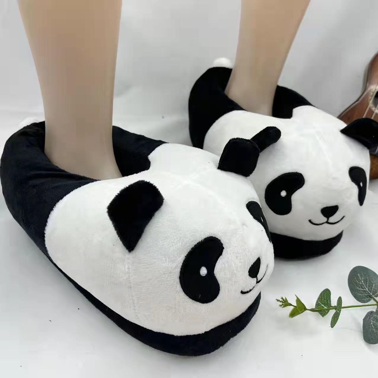 Cartoon Panda Non-Slip Indoor Slippers - Warm, Thickened Cotton Shoes for Couples and Parent-Child Adult - Length 28 cm (Fits sizes 36-42)
Cartoon Panda Non-Slip Indoor Slippers - Warm, Thickened Cotton Shoes for Couples and Parent-Child Adult - Length 28 cm (Fits sizes 36-42)
