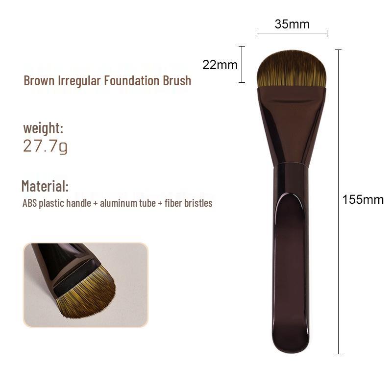 Ultra-thin Flat Head Foundation Brush: Streak-Free, Non-Absorbing, Soft Bristles for Makeup and Masks.
Ultra-thin Flat Head Foundation Brush: Streak-Free, Non-Absorbing, Soft Bristles for Makeup and Masks.