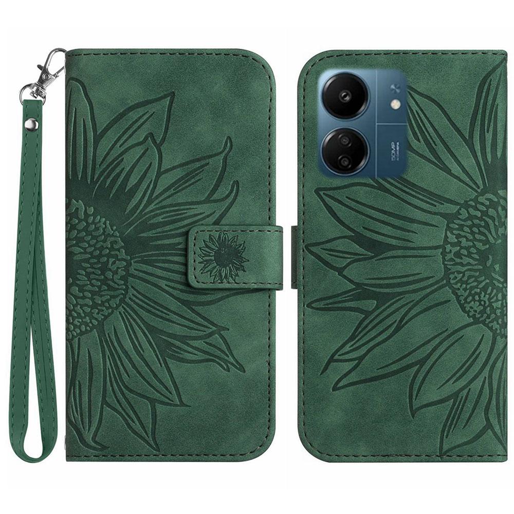 HT04 For Xiaomi Redmi 13C 4G/5G/13R 5G/Poco M6 5G/Poco C65 4G Case Skin-Touch Leather Folio Flip Cover with Wrist Strap Dark Green
HT04 For Xiaomi Redmi 13C 4G/5G/13R 5G/Poco M6 5G/Poco C65 4G Case Skin-Touch Leather Folio Flip Cover with Wrist Strap Dark Green