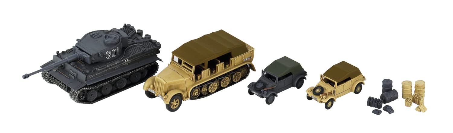 Pit Road SG Series World War II German Army Military Vehicle Set 2 Plastic Model SGK05 Molded Color 1/144
Pit Road SG Series World War II German Army Military Vehicle Set 2 Plastic Model SGK05 Molded Color 1/144