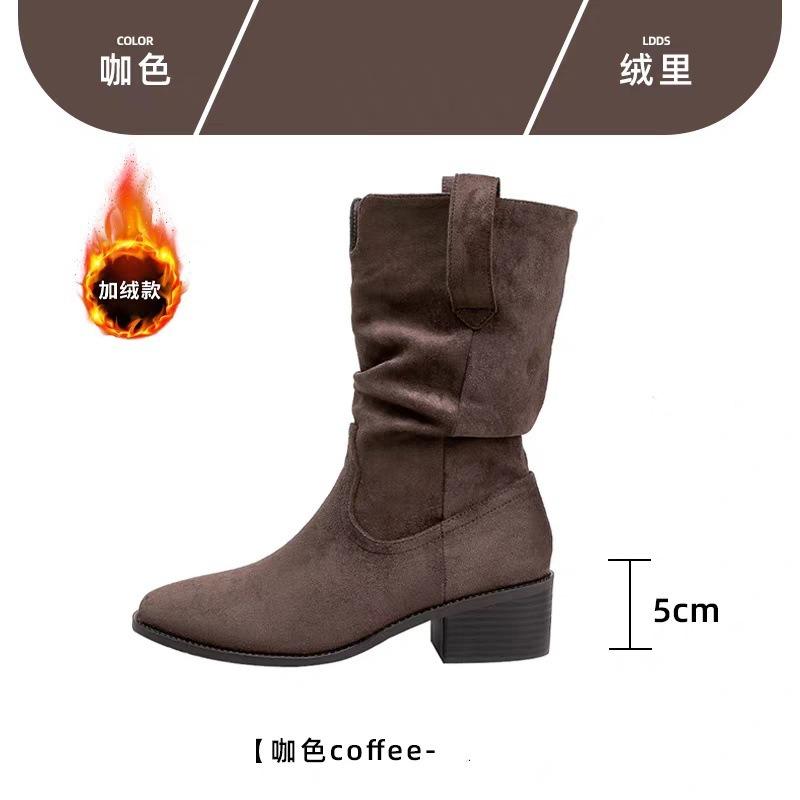 Короткие сапоги женские плиссированные сапоги-чулки новые сапоги средней длины удобные ретро универсальные для маленького роста увеличение роста Мартин 40
Короткие сапоги женские плиссированные сапоги-чулки новые сапоги средней длины удобные ретро универсальные для маленького роста увеличение роста Мартин 40