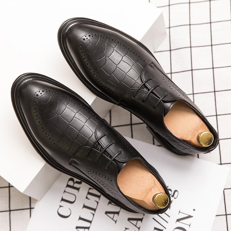 Large Size Men s Leather Shoes Men s Low Top Lace-Up Pointed Dress Business Casual British Photography Groom Wedding Shoes 37 чёрный
Large Size Men s Leather Shoes Men s Low Top Lace-Up Pointed Dress Business Casual British Photography Groom Wedding Shoes 37 чёрный