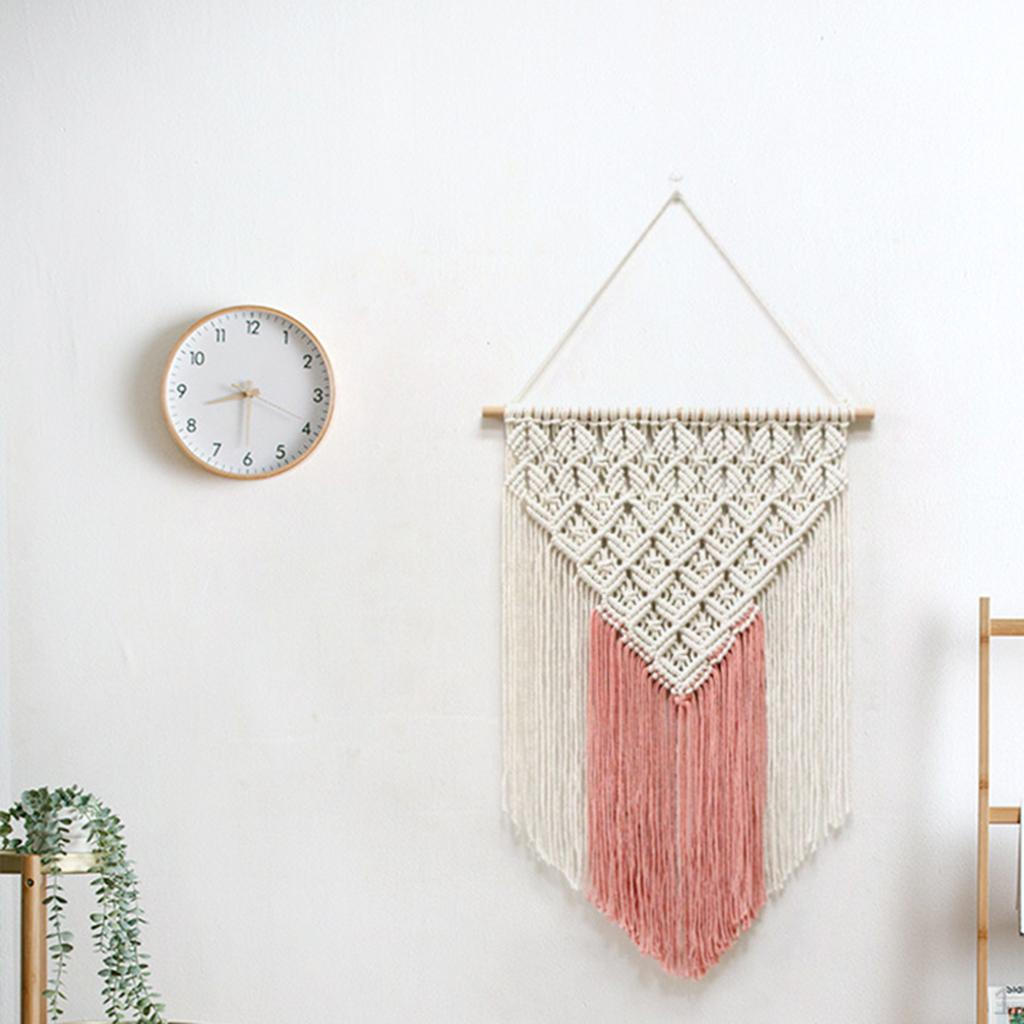 Macrame Wall Hanging Decor Handmade Bohemian Home Ornament for Bedroom Living Room Dorm Nursery
Macrame Wall Hanging Decor Handmade Bohemian Home Ornament for Bedroom Living Room Dorm Nursery