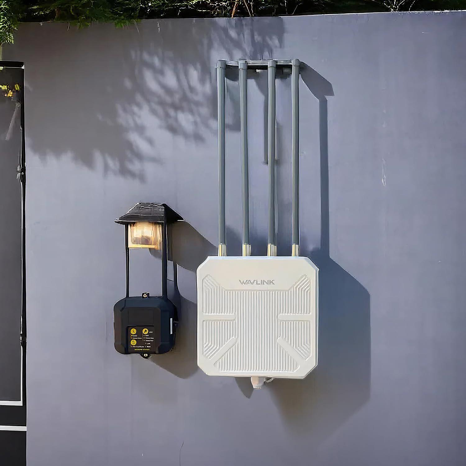 Wavlink AX1800 Outdoor Waterproof WiFi 6 Dual-Band Long-Range Wireless Router EU Plug
Wavlink AX1800 Outdoor Waterproof WiFi 6 Dual-Band Long-Range Wireless Router EU Plug