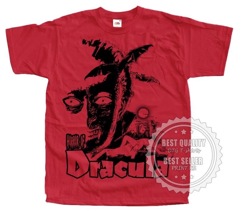 Horror of Dracula T SHIRT Tee v6 Horror Poster RED sizes S to 5XL 2XL
Horror of Dracula T SHIRT Tee v6 Horror Poster RED sizes S to 5XL 2XL