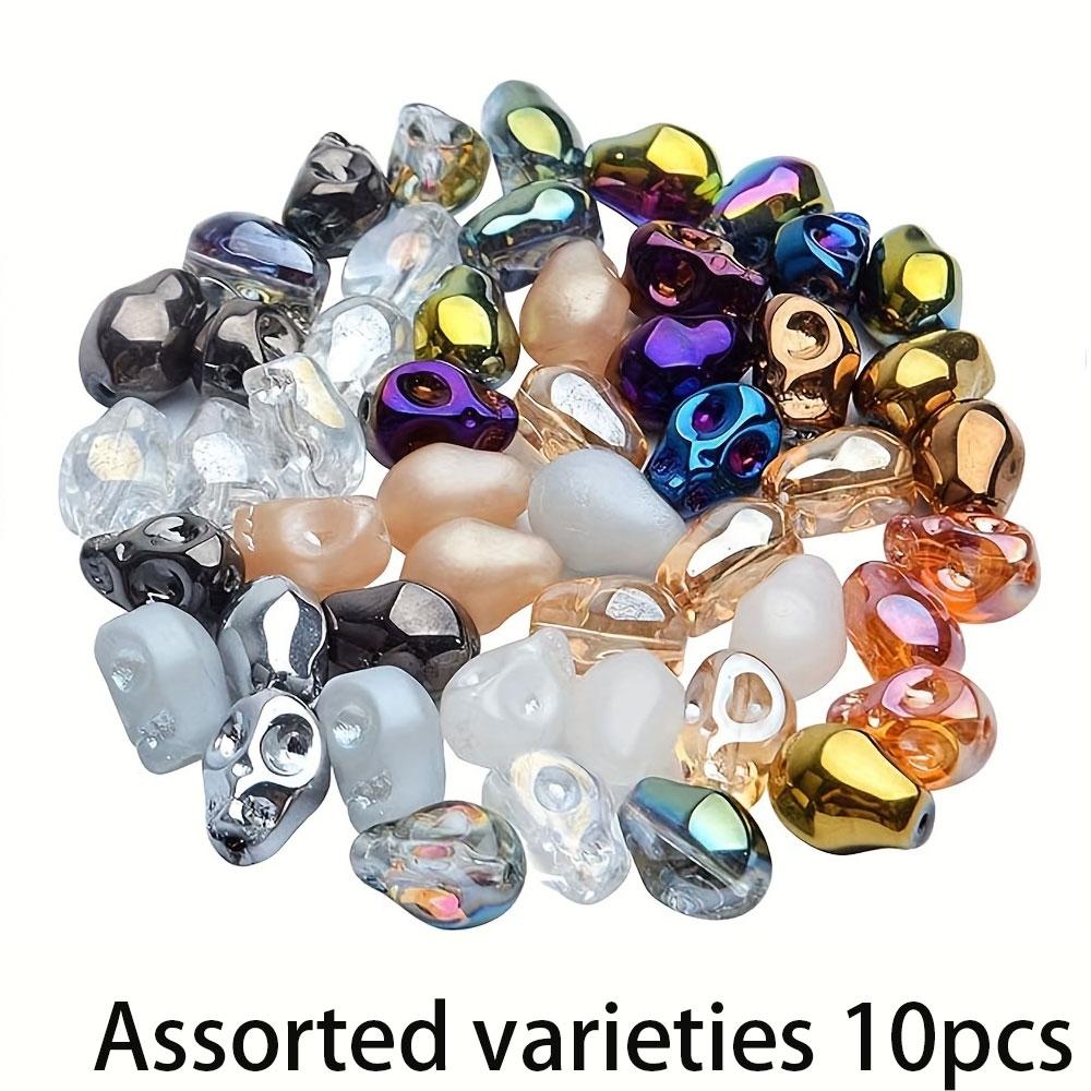 10/30/50 шт. скляні ювелірні вироби скелет бісер браслет сережки скелет інтервал скляні бісер кулон DIY аксесуари Assorted varieties 10pcs
10/30/50 шт. скляні ювелірні вироби скелет бісер браслет сережки скелет інтервал скляні бісер кулон DIY аксесуари Assorted varieties 10pcs