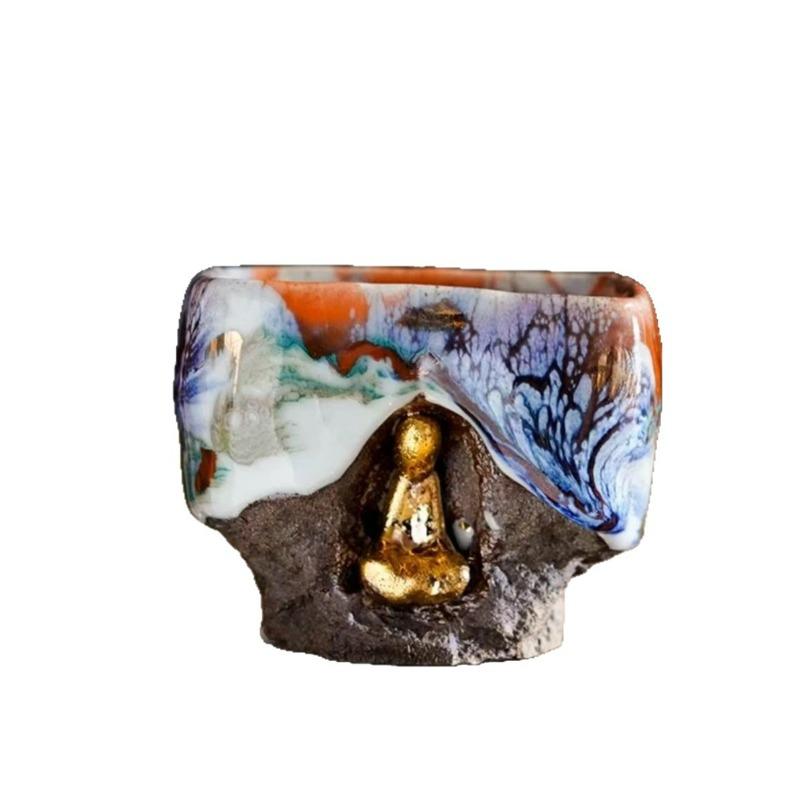 Чайная чашка ручной работы Просветление Мастерский набор для питья Домашнее использование Подарок для друзей Будда Дзен Медитация Церемония Китайский стиль Подарок 200ml
Чайная чашка ручной работы Просветление Мастерский набор для питья Домашнее использование Подарок для друзей Будда Дзен Медитация Церемония Китайский стиль Подарок 200ml