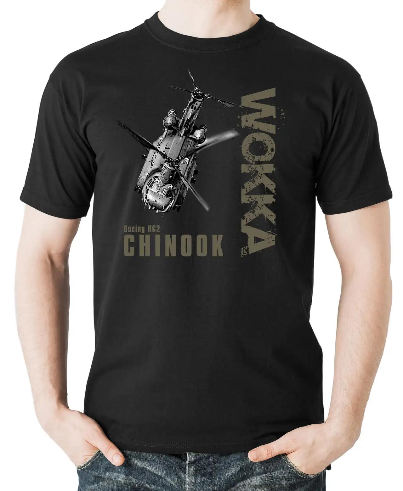 CH47 Chinook WOKKA Heavy Lift Helicopter TShirt 100 Cotton ONeck Short Sleeve Casual Mens Tshirt Size S3XL S
CH47 Chinook WOKKA Heavy Lift Helicopter TShirt 100 Cotton ONeck Short Sleeve Casual Mens Tshirt Size S3XL S