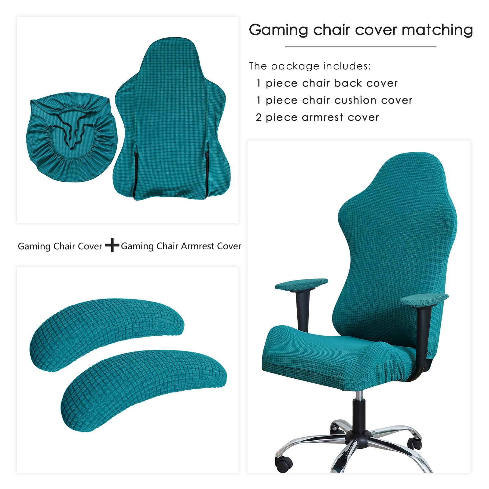 Gaming Chair Cover Set Water Resistant Jacquard Racing Gaming Chair Cover With Armrest Cover funda silla gamer 1 Set
Gaming Chair Cover Set Water Resistant Jacquard Racing Gaming Chair Cover With Armrest Cover funda silla gamer 1 Set