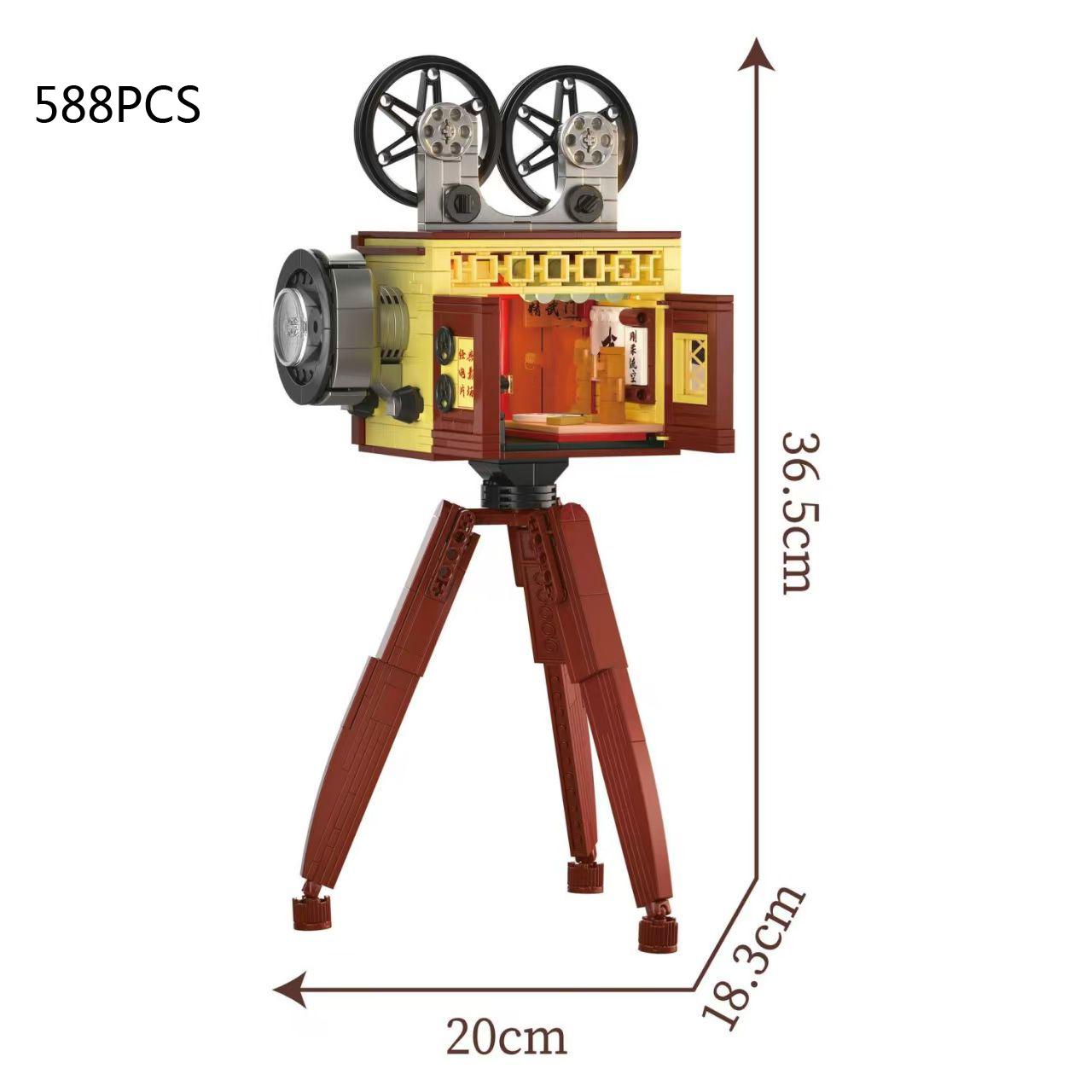 Idea Retro Goods Small Block Tlr Camera Movie Projector Coffee Maker Telephone Landline Model Construction Brick Construction Plaything
Idea Retro Goods Small Block Tlr Camera Movie Projector Coffee Maker Telephone Landline Model Construction Brick Construction Plaything