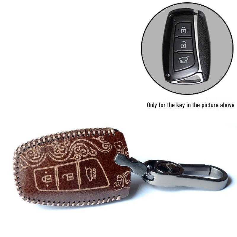 Винтажный чехол для ключей из коровьей кожи для моделей Hyundai Santa Fe 2013/2015/2017 годов
Винтажный чехол для ключей из коровьей кожи для моделей Hyundai Santa Fe 2013/2015/2017 годов