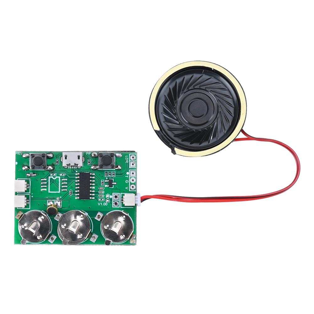 DIY Voice Greeting Card Chip 100 Seconds Recordable Voice Sound Chip USB Audio Storage Voice Greeting Card for Holiday Moudle
DIY Voice Greeting Card Chip 100 Seconds Recordable Voice Sound Chip USB Audio Storage Voice Greeting Card for Holiday Moudle