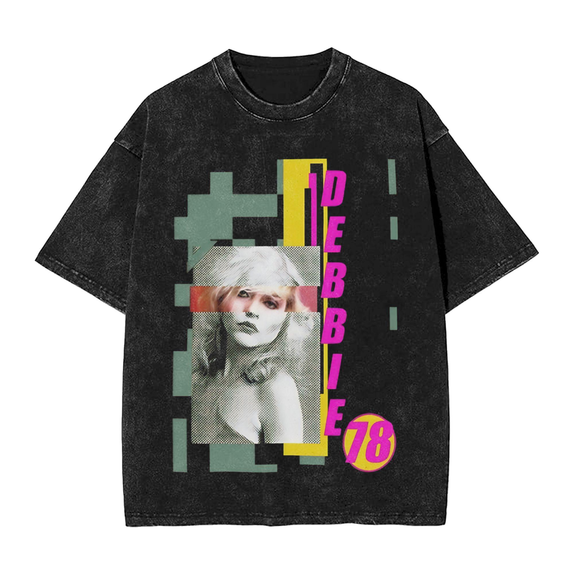 Debbie Harry On Stage Washed T Shirts Outfit Harajuku TShirt for Unisex Women Tee S
Debbie Harry On Stage Washed T Shirts Outfit Harajuku TShirt for Unisex Women Tee S