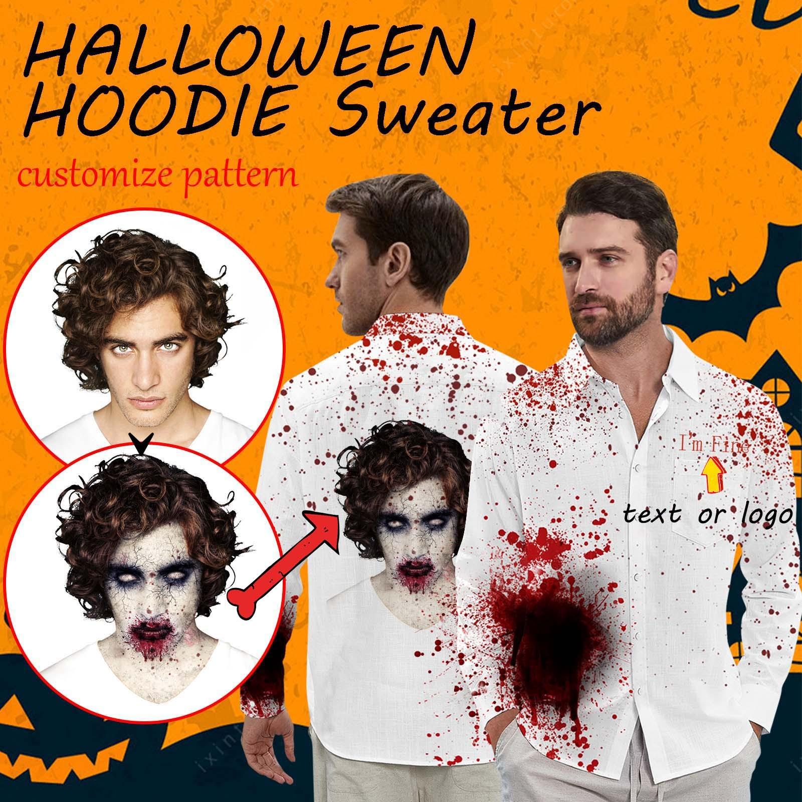 Halloween Custom Shirt Personalized Unisex Crewneck Tee Shirt Customize Your Image Text & PhotoImage Processing Men Women Adult M красный
Halloween Custom Shirt Personalized Unisex Crewneck Tee Shirt Customize Your Image Text & PhotoImage Processing Men Women Adult M красный