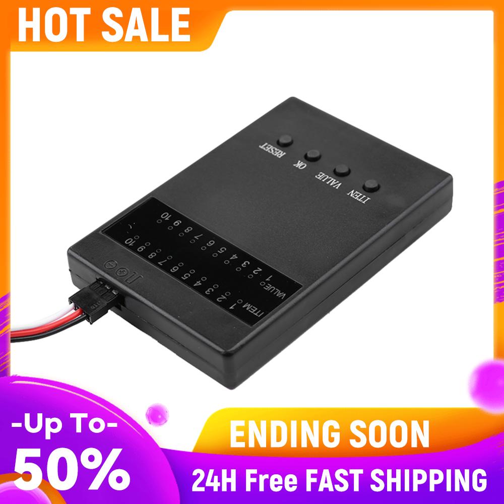 25A-120A ESC Programming Card Waterproof Electronic Speed Controller Multiple Protection Convenient for RC Car Crawler China Mainland
25A-120A ESC Programming Card Waterproof Electronic Speed Controller Multiple Protection Convenient for RC Car Crawler China Mainland