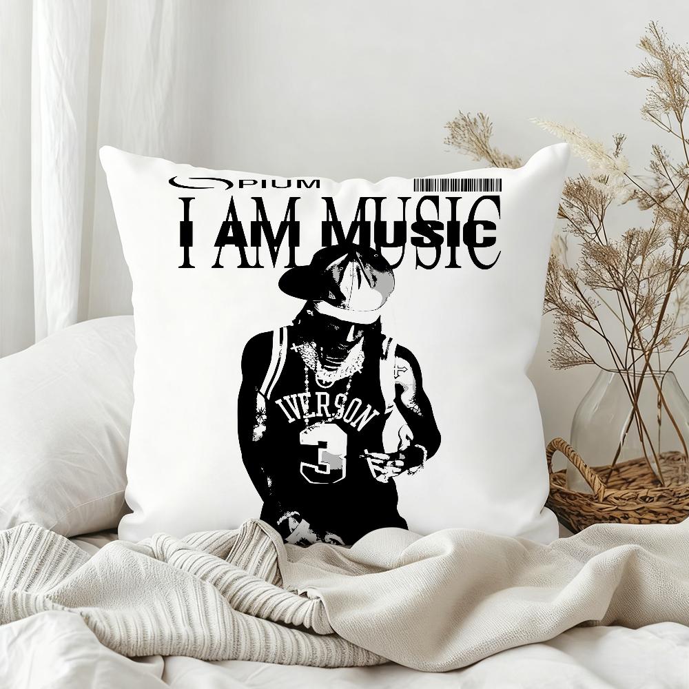 Rapper Playboi Carti I AM MUSIC Pillow Case Bedroom Sofa Living Room Backrest Decoration Square Cushion Nap Time 30x30 cm
Rapper Playboi Carti I AM MUSIC Pillow Case Bedroom Sofa Living Room Backrest Decoration Square Cushion Nap Time 30x30 cm