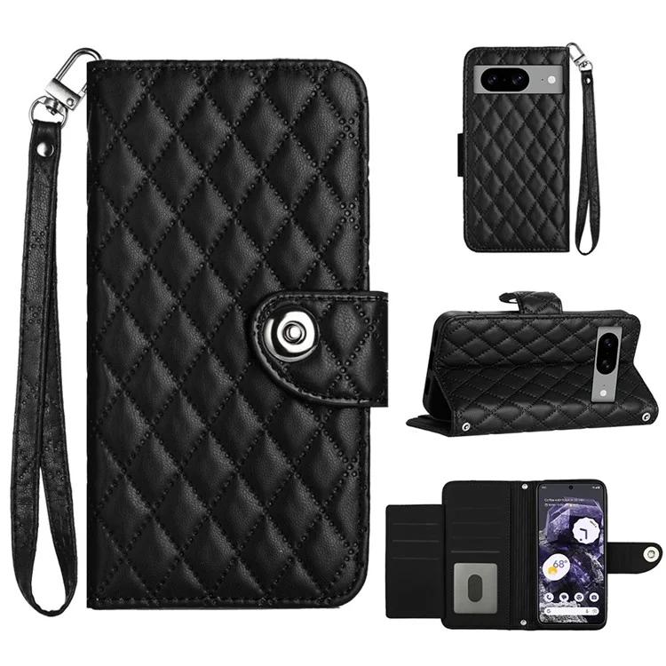 YB Imprinting Series-8 for Google Pixel 8a Cell Phone Case Rhombus Stand Cover with Card Slots
YB Imprinting Series-8 for Google Pixel 8a Cell Phone Case Rhombus Stand Cover with Card Slots