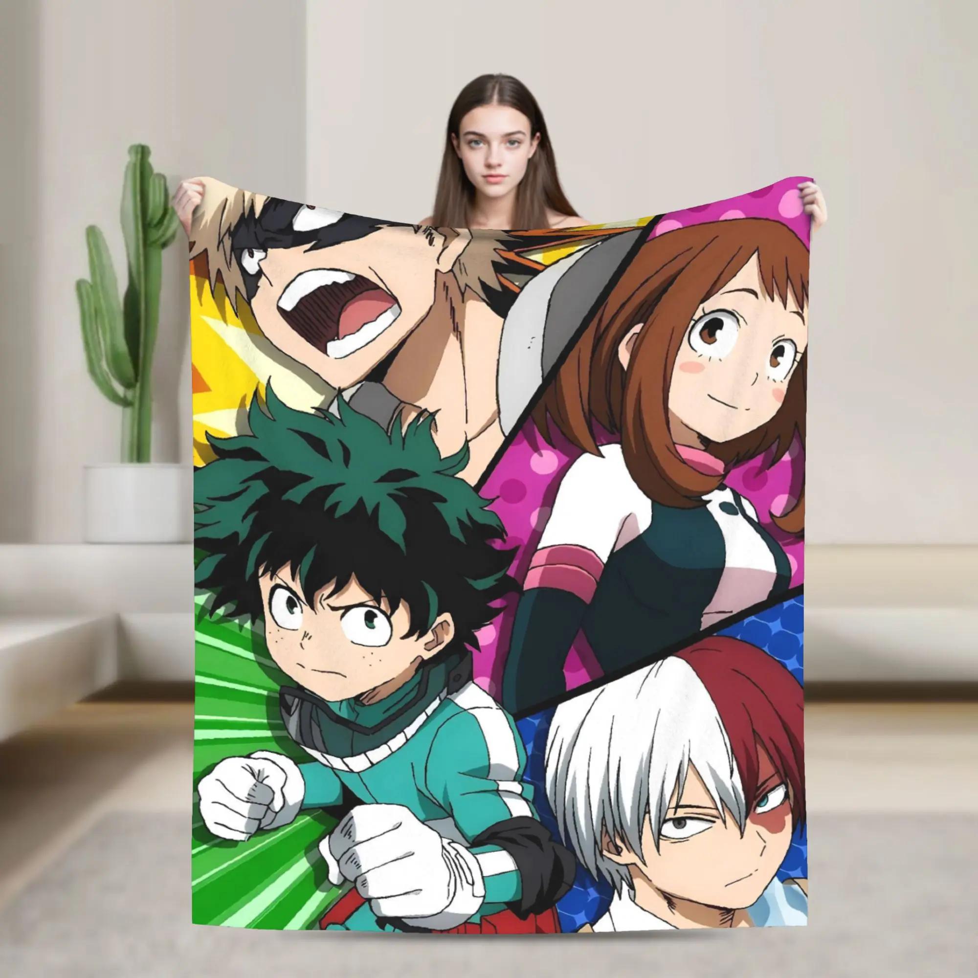 My Hero Academia Throw Blanket Warm Flannel Bedspread for Couch or Bed Decorative Boys Girls Funny Sofa Cover 40x50in
My Hero Academia Throw Blanket Warm Flannel Bedspread for Couch or Bed Decorative Boys Girls Funny Sofa Cover 40x50in