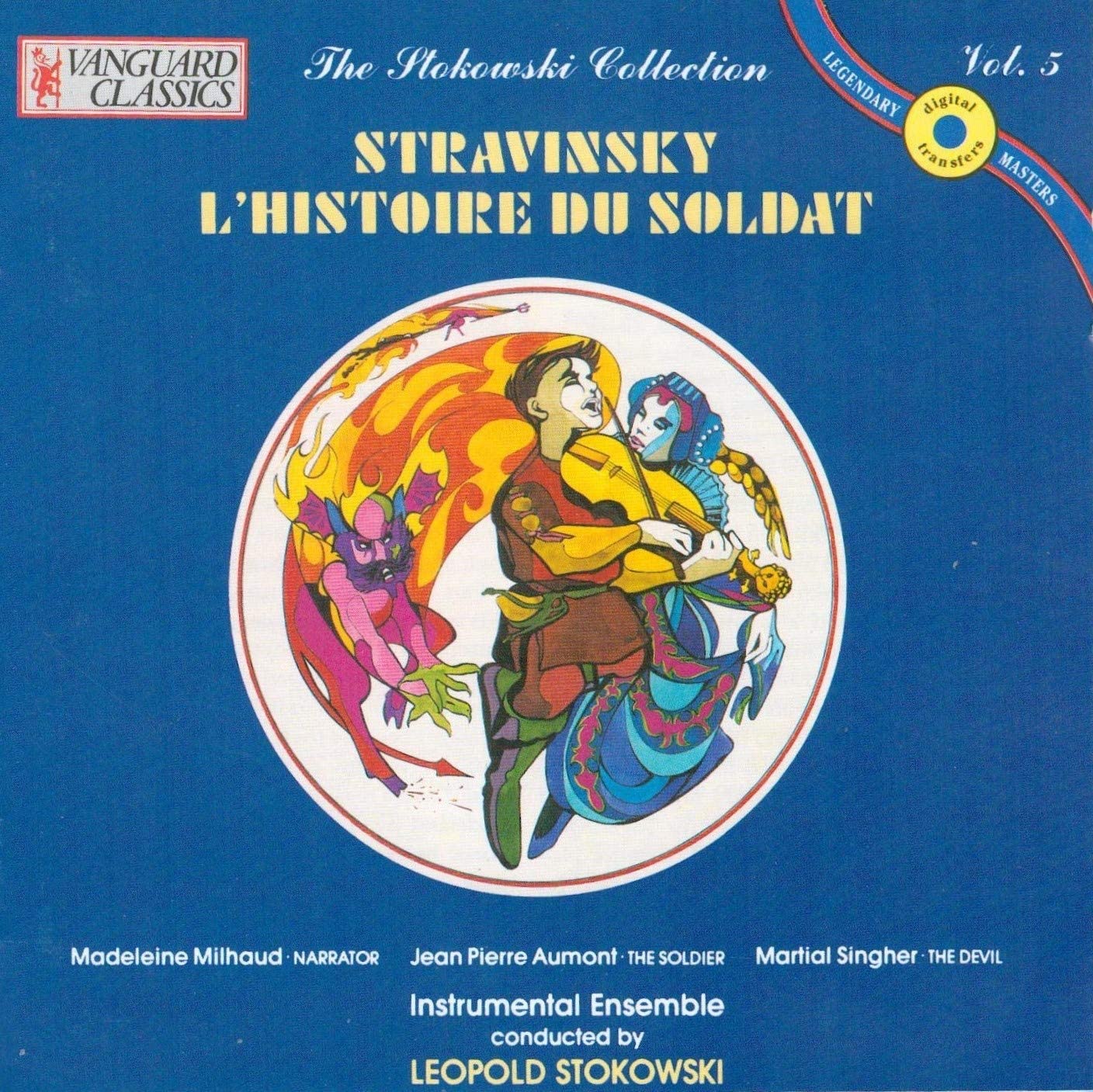 CD STOKOWSKI, MILHAUD; AUMONT - Stravinsky;L histoire Du So 08800471 US Classical Used
CD STOKOWSKI, MILHAUD; AUMONT - Stravinsky;L histoire Du So 08800471 US Classical Used