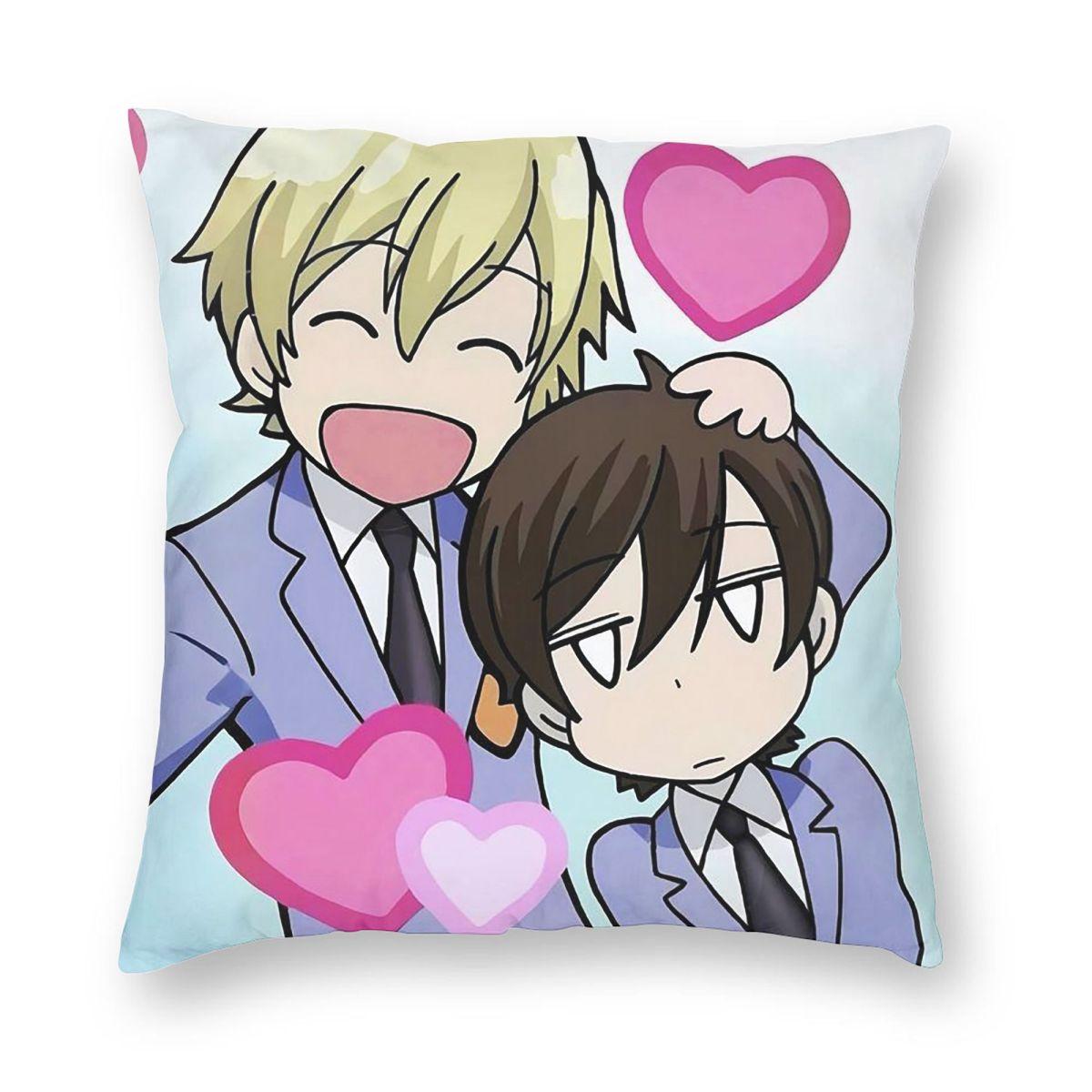Anime Ouran High School Host Club Square Pillowcase Pillow Cover Cushion Decor Comfort Throw Pillow for Home Bedroom 12x12Inch
Anime Ouran High School Host Club Square Pillowcase Pillow Cover Cushion Decor Comfort Throw Pillow for Home Bedroom 12x12Inch