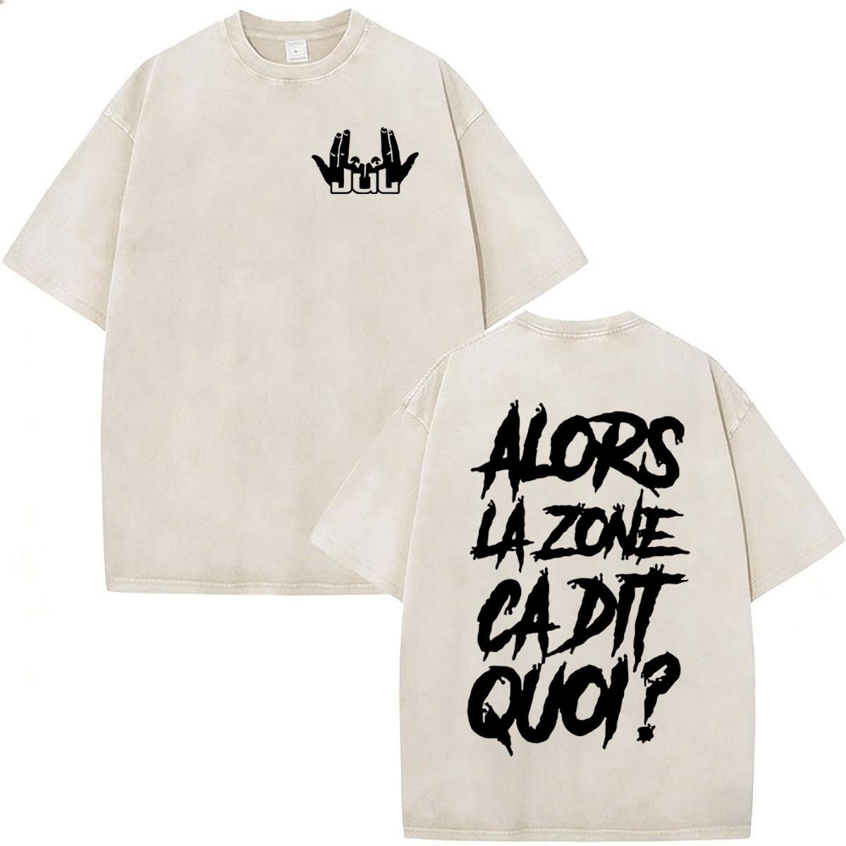 Vintage Washed French Rapper JUL Album Merch T Shirts Men Women Clothing Fashion Hip Hop Cotton Oversized Short Sleeve Tshirts S
Vintage Washed French Rapper JUL Album Merch T Shirts Men Women Clothing Fashion Hip Hop Cotton Oversized Short Sleeve Tshirts S