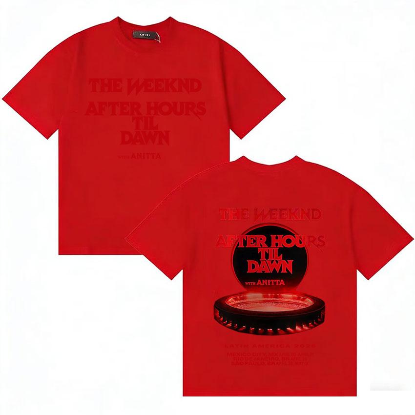 Streetwear The Weeknd After Hours Til Dawn 2026 Harajuku Tshrits Unisexs Womens Fashion Gothic Cotton Tshrits High Quality Clothing S
Streetwear The Weeknd After Hours Til Dawn 2026 Harajuku Tshrits Unisexs Womens Fashion Gothic Cotton Tshrits High Quality Clothing S