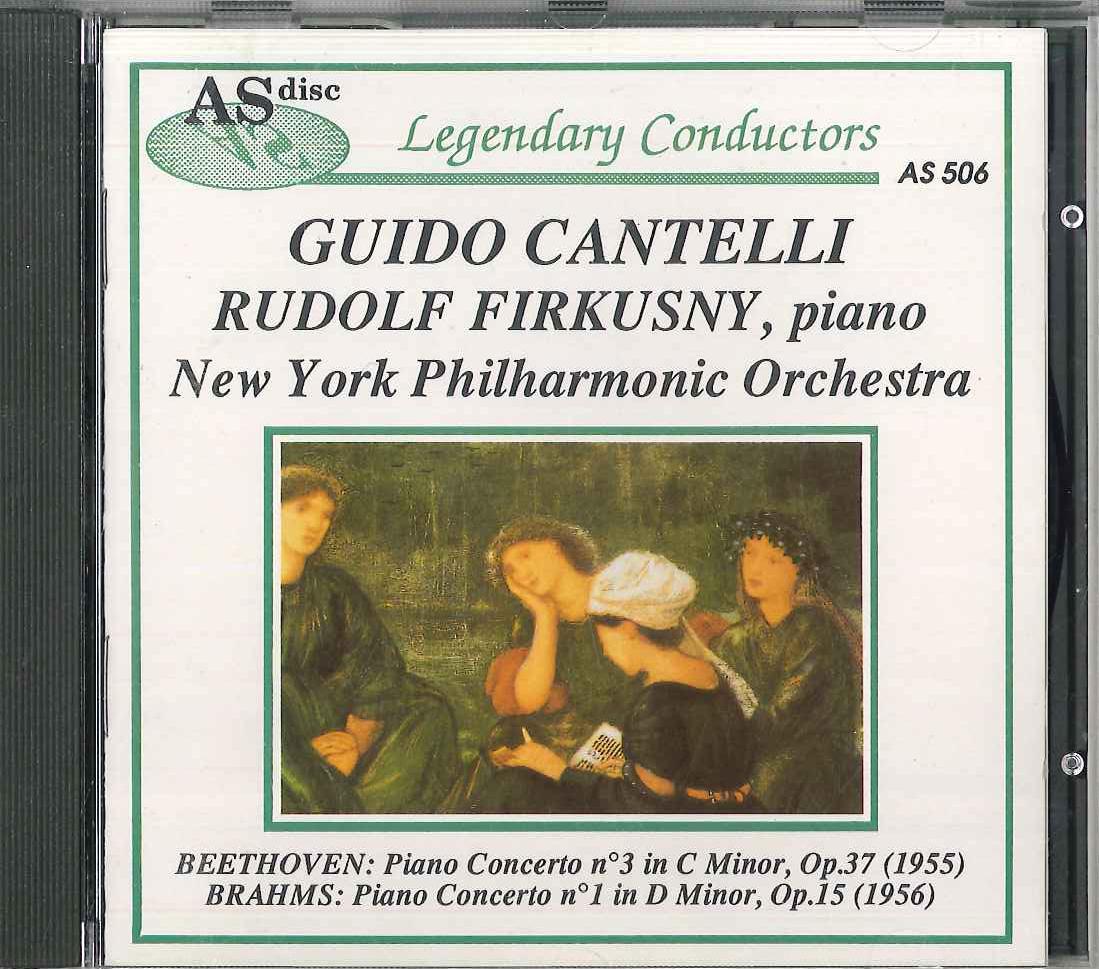CD GUIDO CANTELLI - Beethoven&brahms Firkusny,cantelli AS506 ASDISC Italy Classical Used
CD GUIDO CANTELLI - Beethoven&brahms Firkusny,cantelli AS506 ASDISC Italy Classical Used