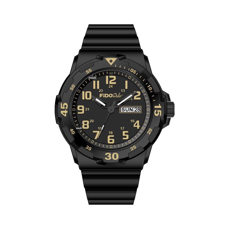 FIDODIDO 7UP Trendy Youth Quartz Wristwatch синій/чорний
FIDODIDO 7UP Trendy Youth Quartz Wristwatch синій/чорний