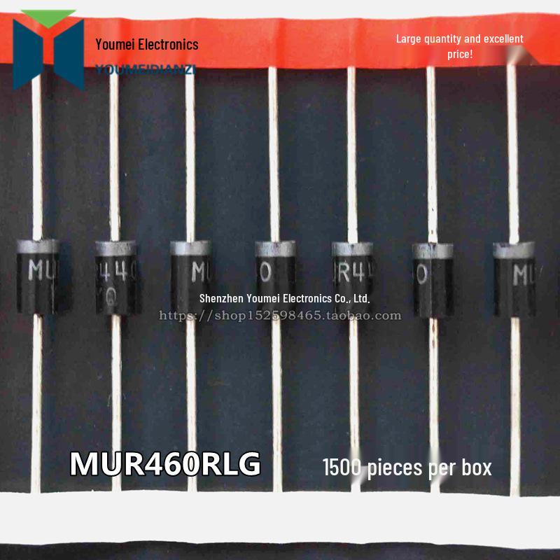 MUR460RLG Fast Recovery Diode, DO-201, 4A, 600V
MUR460RLG Fast Recovery Diode, DO-201, 4A, 600V