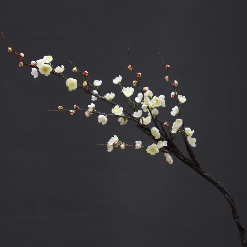 Single Artificial Plum Blossom Branch: Elegant Silk Flower for Indoor Vase Decoration
Single Artificial Plum Blossom Branch: Elegant Silk Flower for Indoor Vase Decoration