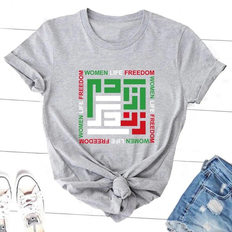 Футболка Mahsa Amini Cotton Women Life Freedom Feminist Tshirt Women Rights Iranian Zan Zendgi Azad T-Shirt Girl Power Tees Unisex 3XL
Футболка Mahsa Amini Cotton Women Life Freedom Feminist Tshirt Women Rights Iranian Zan Zendgi Azad T-Shirt Girl Power Tees Unisex 3XL