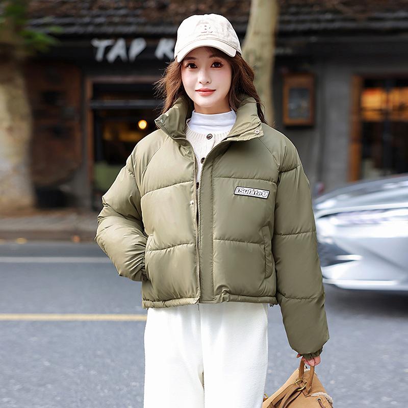 2025 new winter jacket small padded jacket down cotton jacket short loose Korean version thickened bread jacket women s stand-up collar jacket L зелений
2025 new winter jacket small padded jacket down cotton jacket short loose Korean version thickened bread jacket women s stand-up collar jacket L зелений