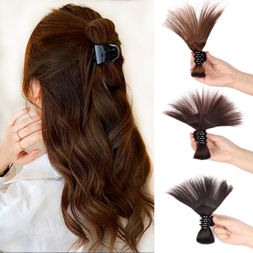 MERISIHAIR синтетические небрежные пучки для волос на заколках-когтях короткие накладные волосы-бабочки для женщин, регулируемые легкие накладки для волос 15cm
MERISIHAIR синтетические небрежные пучки для волос на заколках-когтях короткие накладные волосы-бабочки для женщин, регулируемые легкие накладки для волос 15cm