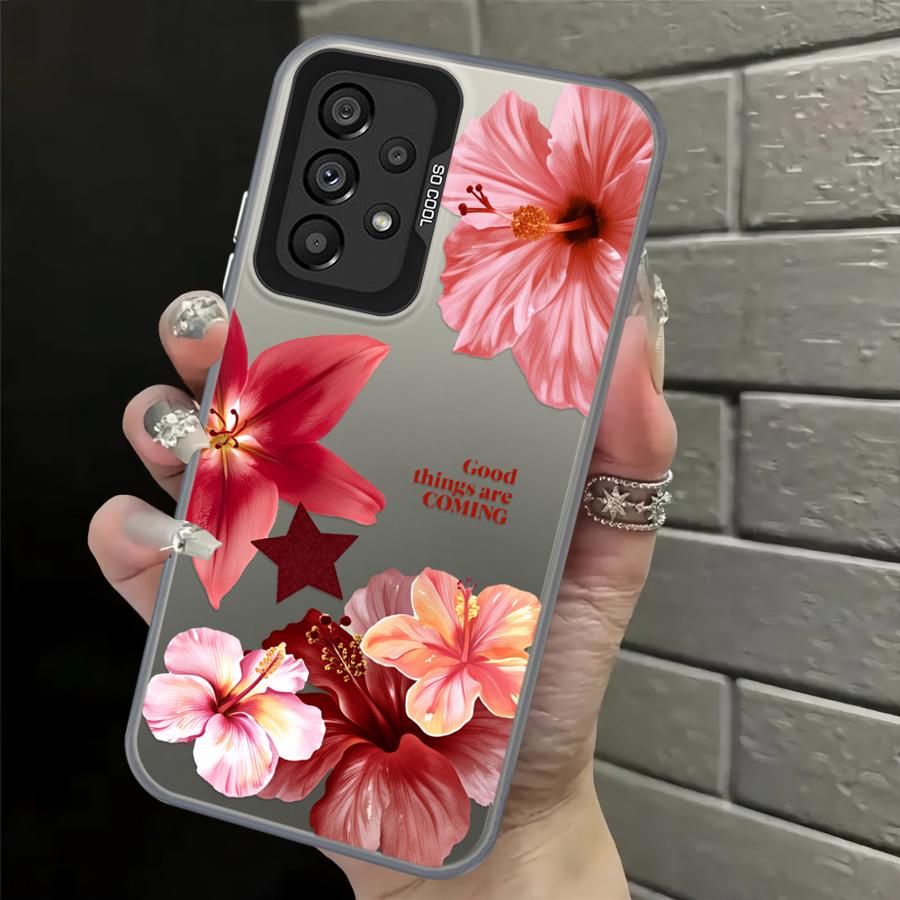 Case for Samsung Galaxy A06 A07 A50 A56 A04 A05 A03 A51 A52 A71 A72 A54 A10 A20 Back Phone Cover Cherry Flower Print Clear Galaxy A53 5G
Case for Samsung Galaxy A06 A07 A50 A56 A04 A05 A03 A51 A52 A71 A72 A54 A10 A20 Back Phone Cover Cherry Flower Print Clear Galaxy A53 5G