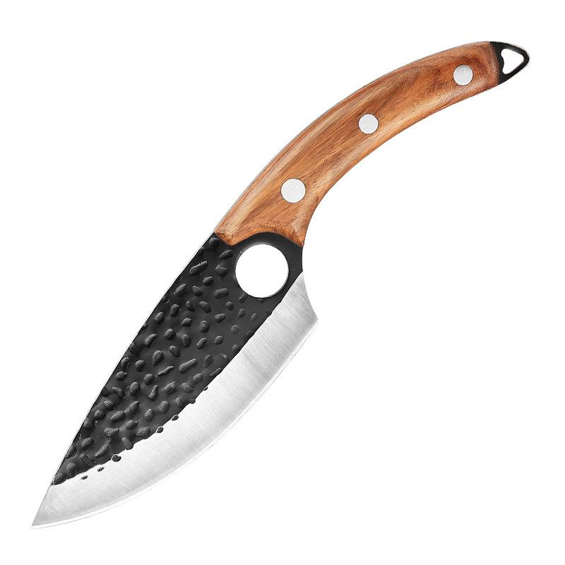 Кухонный нож-тесак для мяса, поварской нож для резки мяса, рыбы, кованый нож для нарезки, отделения костей, очистки, профессиональный кухонный нож
Кухонный нож-тесак для мяса, поварской нож для резки мяса, рыбы, кованый нож для нарезки, отделения костей, очистки, профессиональный кухонный нож