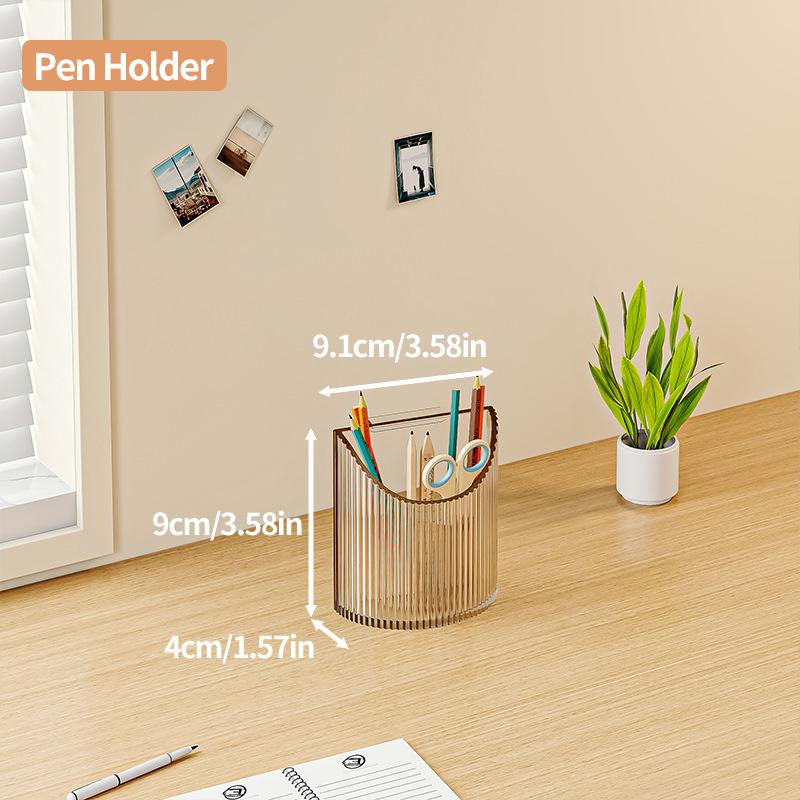3/4-Grid Acrylic Bookend with Pen Holder, Clear Desktop File Organizer, Plastic Magazine Rack for Office School Home
3/4-Grid Acrylic Bookend with Pen Holder, Clear Desktop File Organizer, Plastic Magazine Rack for Office School Home