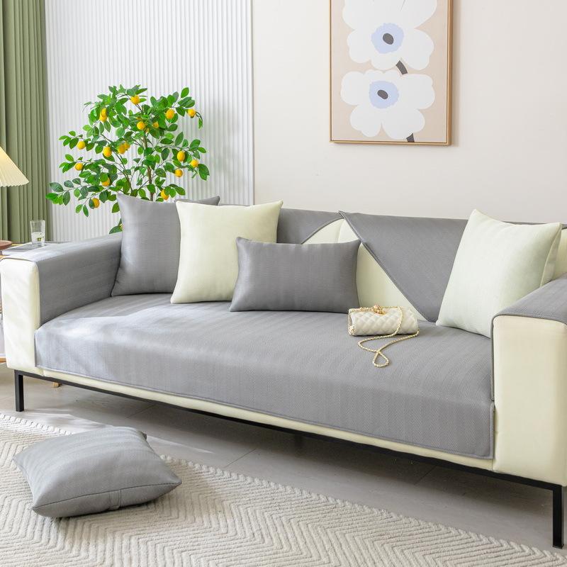 Sofa Cushion Summer Mat Cool Cushion European Ice Silk Rattan Bamboo Mat Summer Universal Non-Slip Cover Seat Cushion 70*70cm
Sofa Cushion Summer Mat Cool Cushion European Ice Silk Rattan Bamboo Mat Summer Universal Non-Slip Cover Seat Cushion 70*70cm