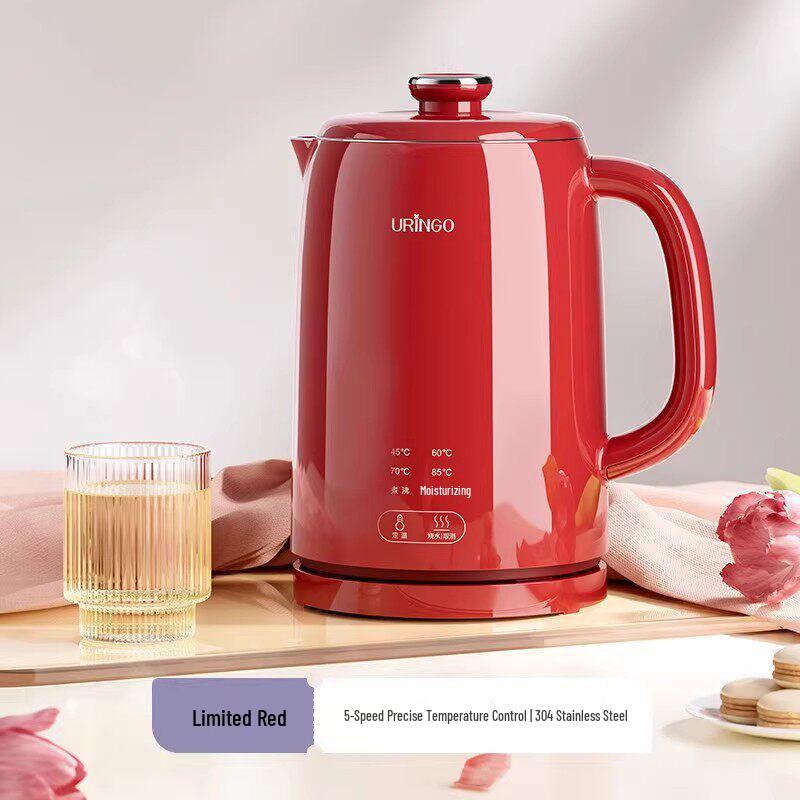 Seven-Colored Dingdang Insulated Stainless Steel Electric Kettle for Home, Red, Constant Temperature, Ideal for Weddings
Seven-Colored Dingdang Insulated Stainless Steel Electric Kettle for Home, Red, Constant Temperature, Ideal for Weddings