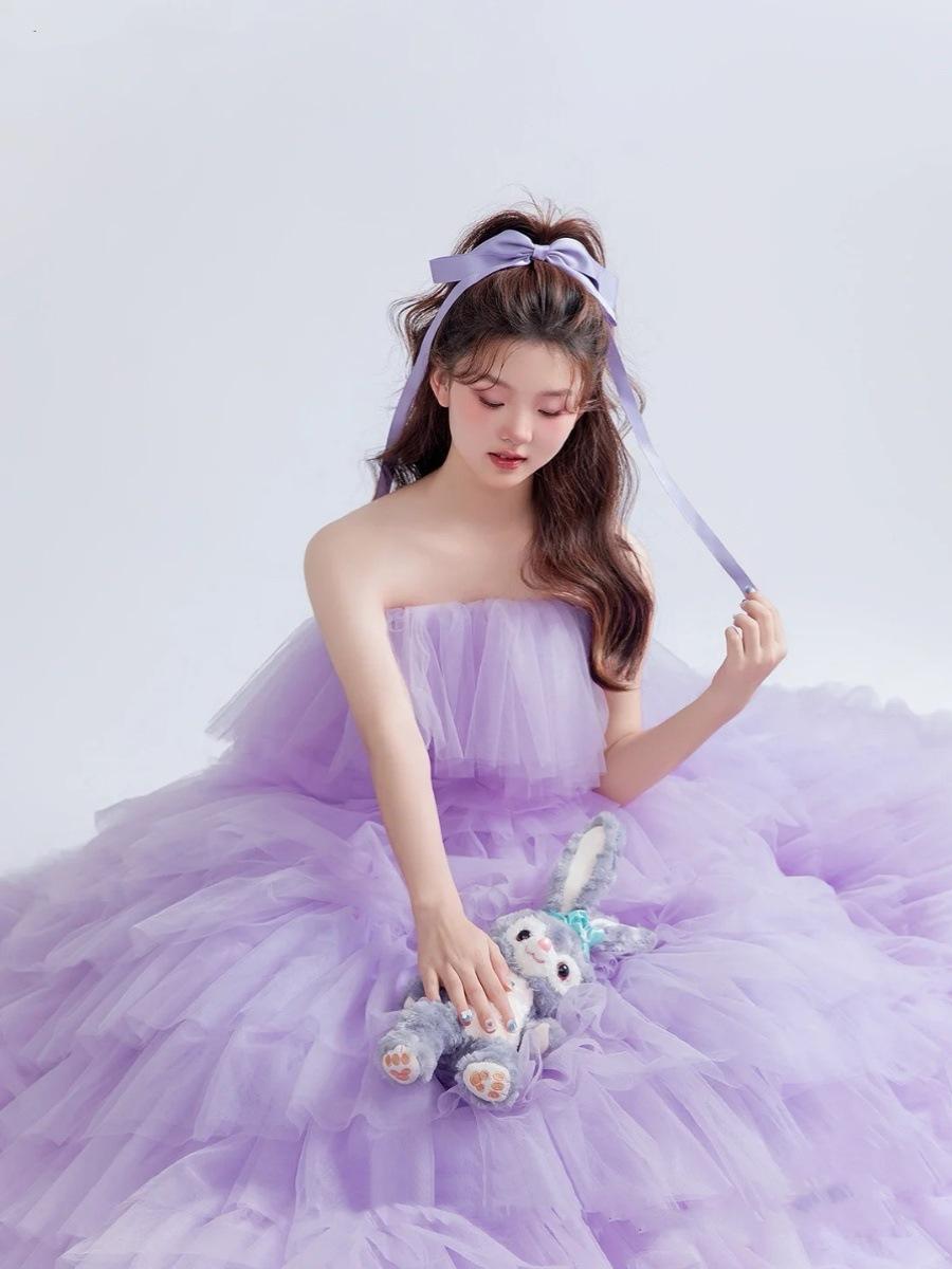 Вечернее платье свадебное платье новое одежда для вечеринки по случаю дня рождения девочки ретро французское супер фея юбка-торт фиолетовое XXXL лавандовый
Вечернее платье свадебное платье новое одежда для вечеринки по случаю дня рождения девочки ретро французское супер фея юбка-торт фиолетовое XXXL лавандовый