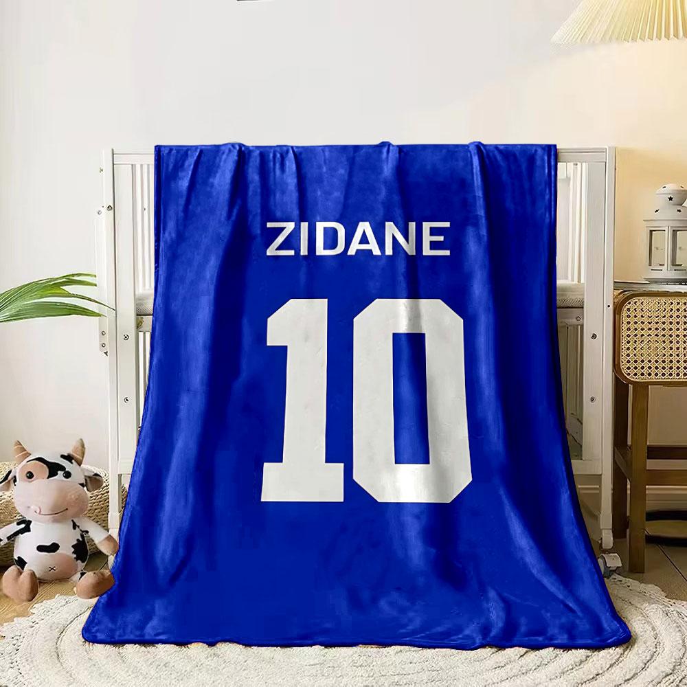 Text ZIDANE and number 10 in bold white on a solid blue background. for all seasons blanket lunch break throw gift 80cm x 120cm
Text ZIDANE and number 10 in bold white on a solid blue background. for all seasons blanket lunch break throw gift 80cm x 120cm