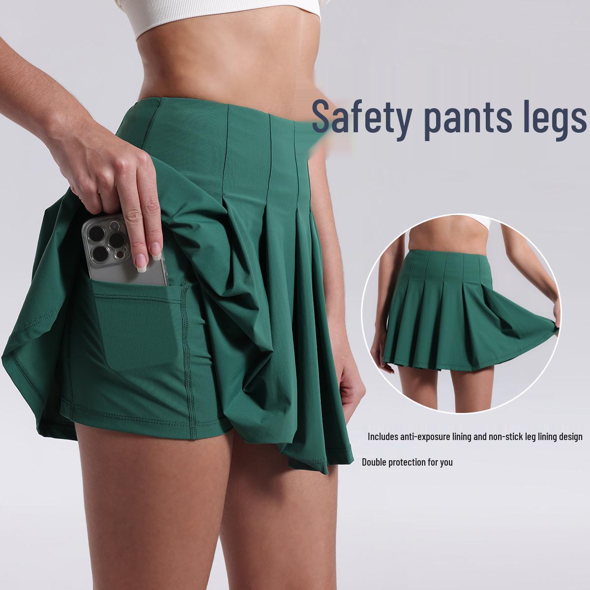 Lu Gymnastics High-Waisted Pleated Two-in-One Running and Yoga Skort Extra Large чорний
Lu Gymnastics High-Waisted Pleated Two-in-One Running and Yoga Skort Extra Large чорний