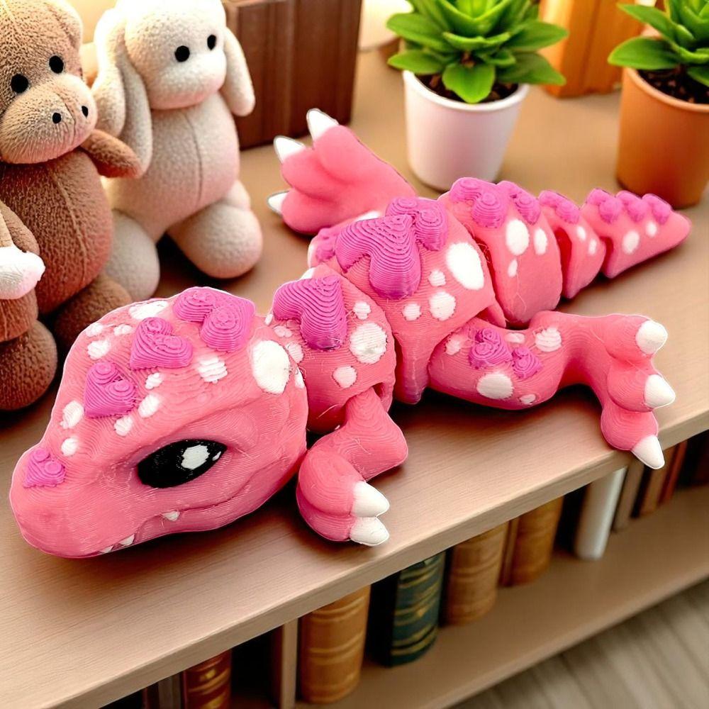 Movable Joints 3D Rotatable Articulated Dragon 3D Articulated Dragon Toys Landscaping Decoration рожевий червоний колір
Movable Joints 3D Rotatable Articulated Dragon 3D Articulated Dragon Toys Landscaping Decoration рожевий червоний колір
