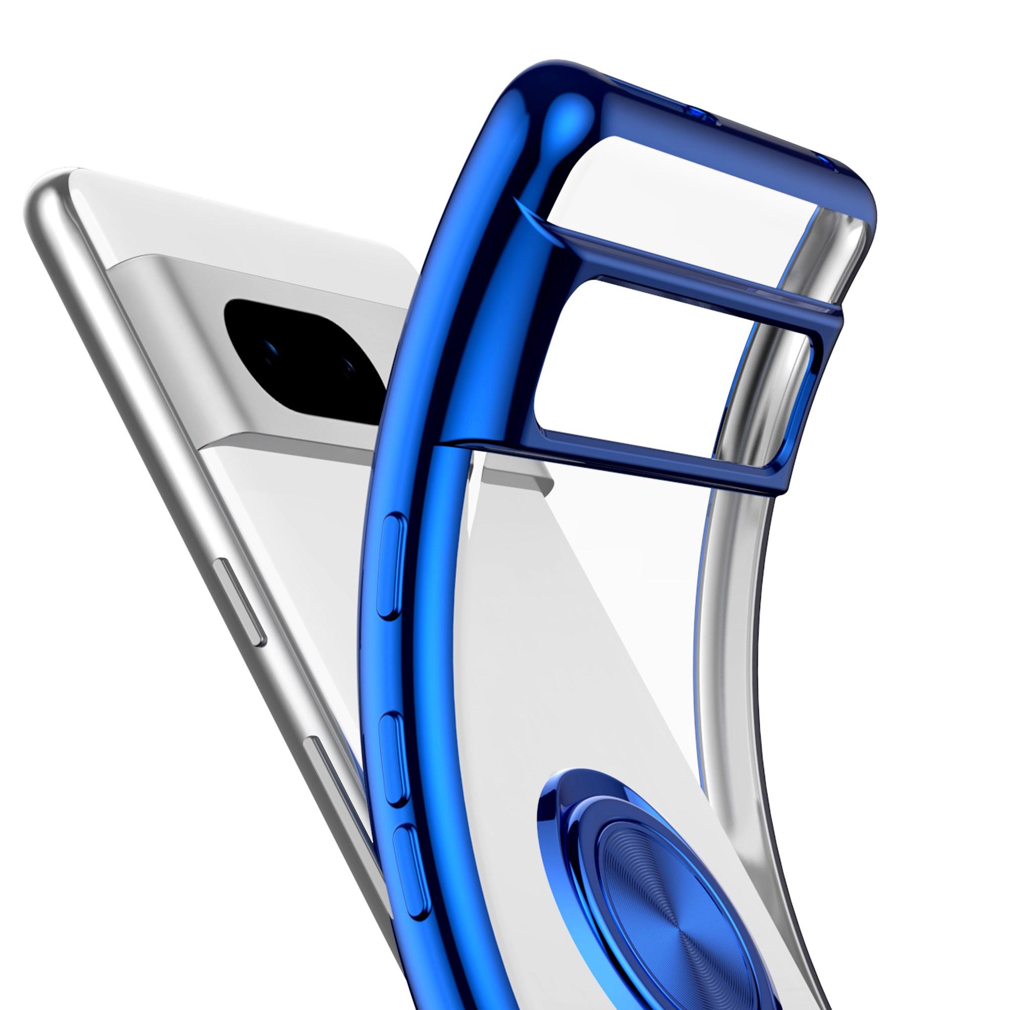 For Google Pixel 7 5G Electroplating TPU Phone Case Rotary Ring Holder Kickstand Transparent Back Cover Silver
For Google Pixel 7 5G Electroplating TPU Phone Case Rotary Ring Holder Kickstand Transparent Back Cover Silver
