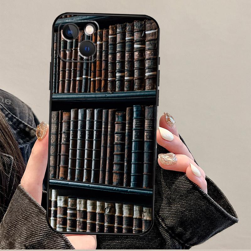 Library Book Phone Case For iPhone 17 Pro Max 14 13 12 11 15 16 Pro Max mini 16 Plus 16e 17 Air Cover iPhone 11
Library Book Phone Case For iPhone 17 Pro Max 14 13 12 11 15 16 Pro Max mini 16 Plus 16e 17 Air Cover iPhone 11