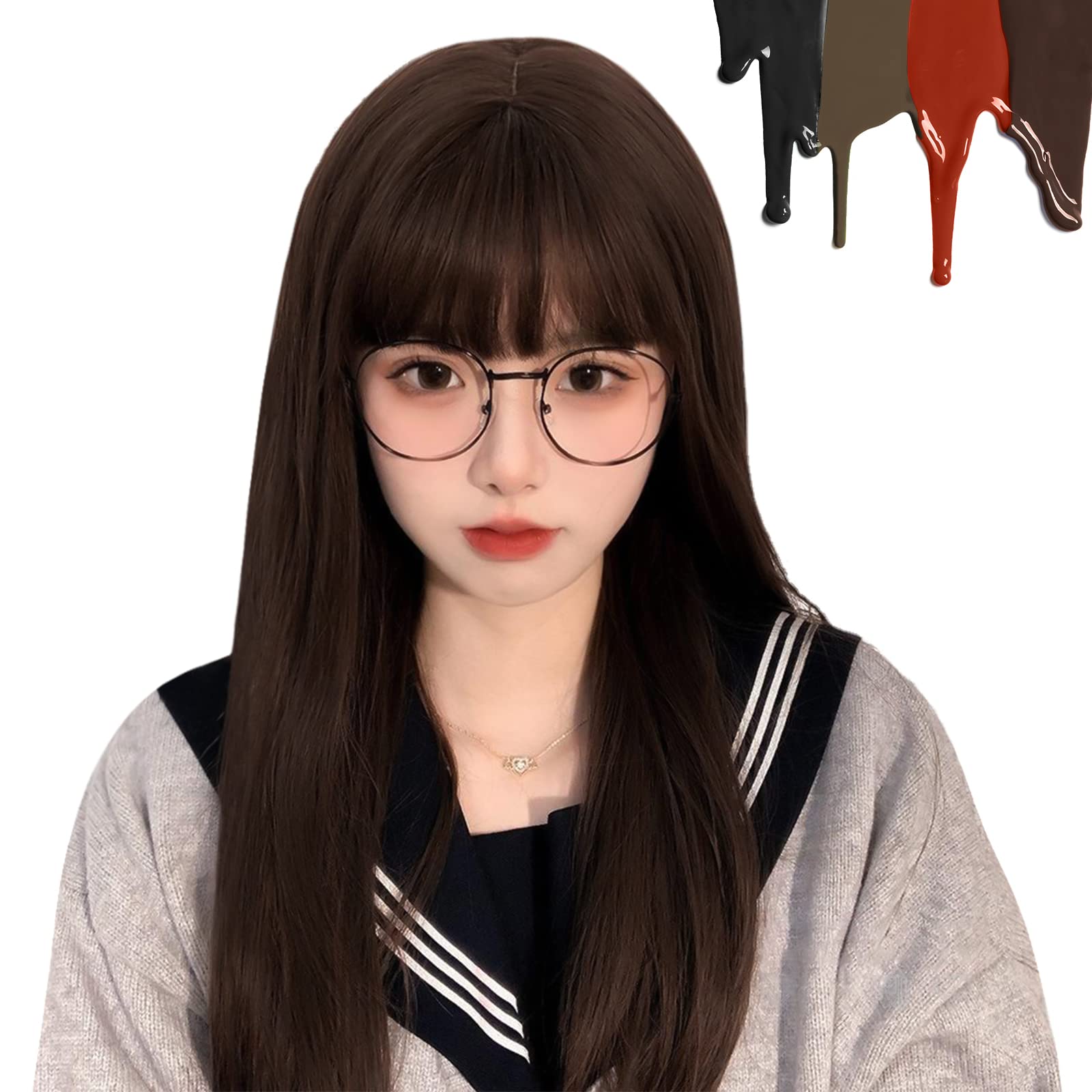 Парик Peacoco Полный парик Длинные прямые черные волосы Красный Harajuku Субкультура Кроссдрессинг Косплей Парик для прогулок на работу Маленькое лицо Натуральный популярный парик шоколадный
Парик Peacoco Полный парик Длинные прямые черные волосы Красный Harajuku Субкультура Кроссдрессинг Косплей Парик для прогулок на работу Маленькое лицо Натуральный популярный парик шоколадный