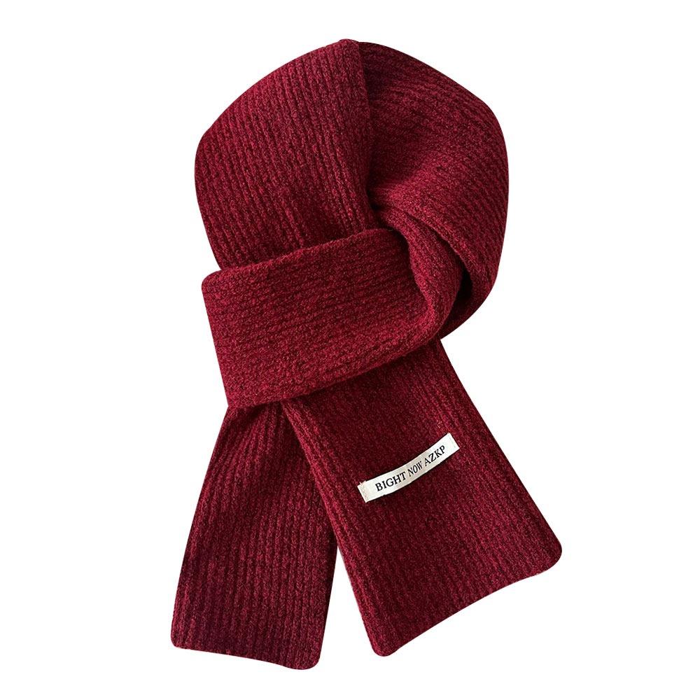 Soft Knit Scarf Solid Color Neck Warmer Fashion Neck Guard Shawl Women Men червоний
Soft Knit Scarf Solid Color Neck Warmer Fashion Neck Guard Shawl Women Men червоний