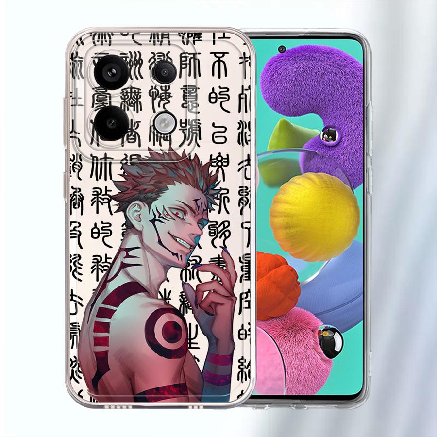 J-Jujutsus K-Kaisens Case for Xiaomi Redmi Note 14 Pro Plus 12 9 10 10S Note 13 11S 12S 14C 13C A4 11 Soft Phone Cover Redmi Note 13 Pro 4G
J-Jujutsus K-Kaisens Case for Xiaomi Redmi Note 14 Pro Plus 12 9 10 10S Note 13 11S 12S 14C 13C A4 11 Soft Phone Cover Redmi Note 13 Pro 4G