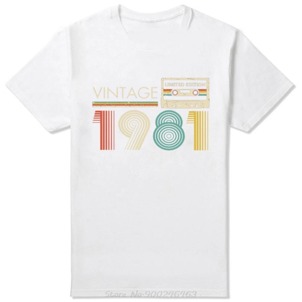 Funny Vintage Retro 1981 Limited Edition Classic T-shirt Summer Graphic Cotton Streetwear Tees Birthday Gifts T Shirt Men Tshirt M
Funny Vintage Retro 1981 Limited Edition Classic T-shirt Summer Graphic Cotton Streetwear Tees Birthday Gifts T Shirt Men Tshirt M