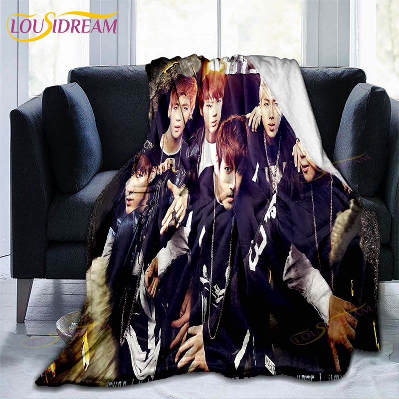 Kpop Bangtan Boys Bts Throw Blanket Couch Quilt Cover Travel Bedding Outlet Throw Blanket Flannel Blanket Bedspread 100x150cm
Kpop Bangtan Boys Bts Throw Blanket Couch Quilt Cover Travel Bedding Outlet Throw Blanket Flannel Blanket Bedspread 100x150cm